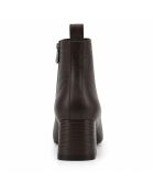 Bottines en cuir Livorno marron