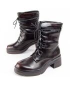 Bottines à talon Rammba marron