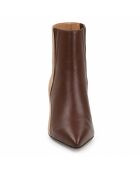 Bottines en cuir Jerezna marron