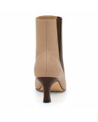 Bottines en cuir Jerezna marron