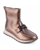 Bottines Calig marron