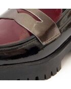 Mocassins à plateforme Macca2 noirs