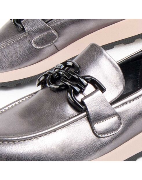Chaussures compensées Caden grises