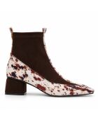 Bottines en cuir Boloniana marron