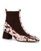 Bottines en cuir Boloniana marron