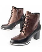 Bottines à talon Vareli3 marron