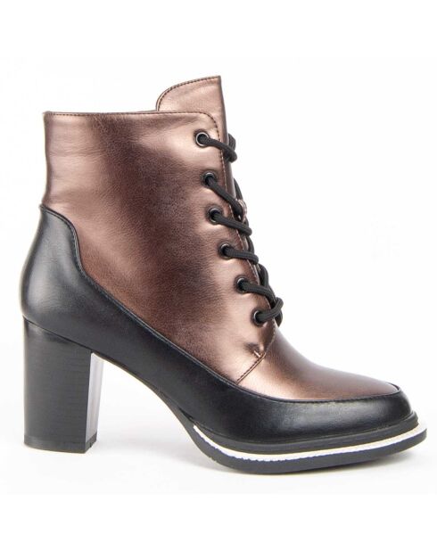 Bottines à talon Vareli3 marron