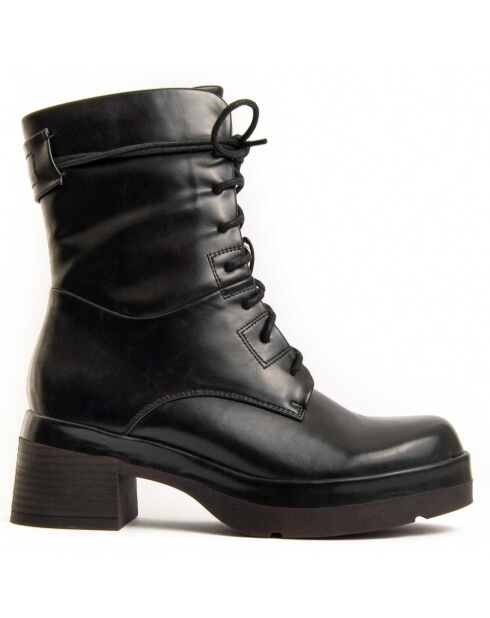 Bottines à talon Rammba noires