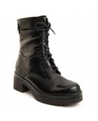 Bottines à talon Rammba noires