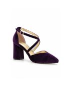 Escarpins en cuir Baeza violets