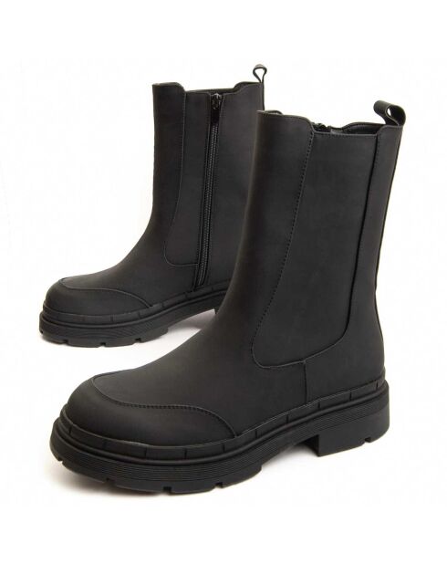 Bottines à plateforme Marinne3 noires