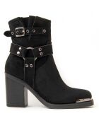 Bottines à talon Town noires