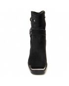 Bottines à talon Town noires