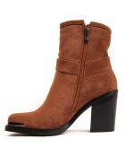 Bottines à talon Town marron