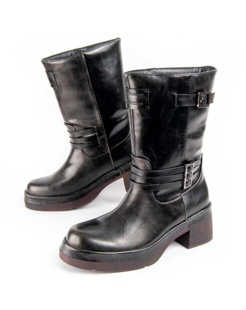Bottines à talon Motta2 grises