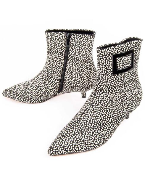 Bottines à talon Botirey7 noires