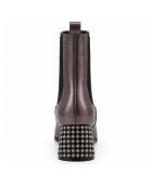 Bottines en cuir Formenteraza grises
