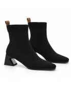 Bottines en cuir Marbellaza noires