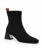 Bottines en cuir Marbellaza noires