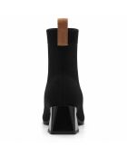 Bottines en cuir Marbellaza noires