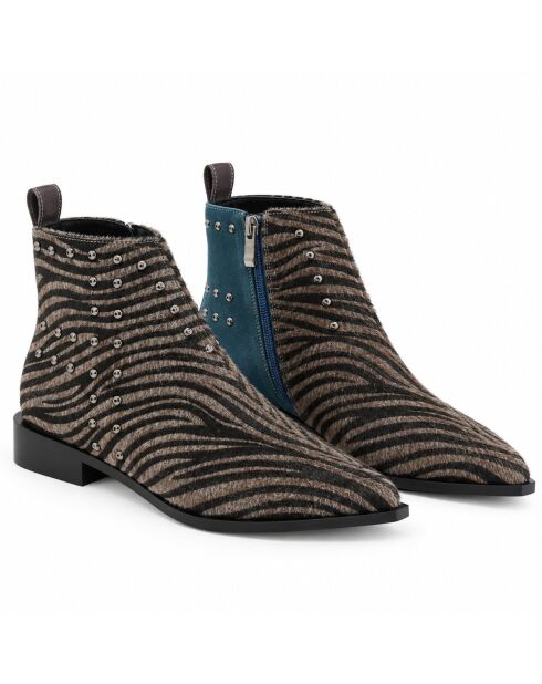 Bottines en cuir Granadana bleues