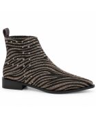 Blaue Lederstiefel Granadana