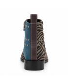Blaue Lederstiefel Granadana