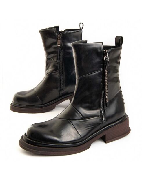 Bottines à talon Motta noires