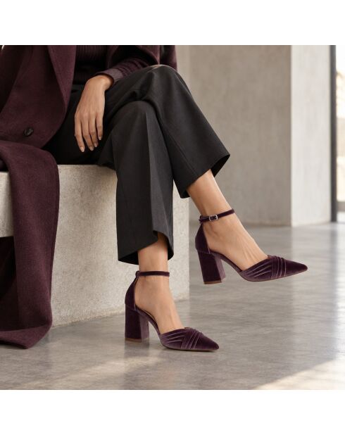 Escarpins en cuir Aranjuezza violets