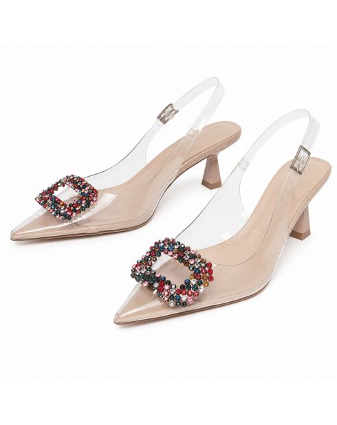 Escarpins Diamondza nude/multicolores