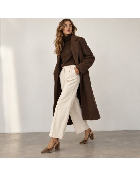 Escarpins en cuir Cascaisna taupe