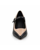 Escarpins en cuir Sitgesna noirs
