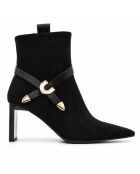 Bottines en cuir Loretoza noires