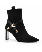 Bottines en cuir Loretoza noires