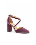 Escarpins en cuir Baeza violets