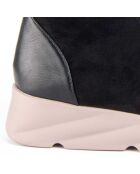 Bottines compensées Calig6 noires