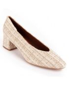 Beigefarbene Pumps Nussia