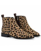 Bottines en cuir Jaenza marron
