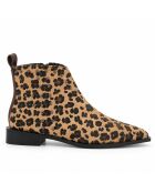 Bottines en cuir Jaenza marron