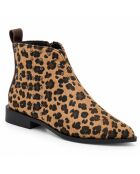 Bottines en cuir Jaenza marron