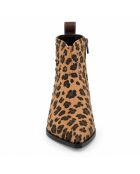 Bottines en cuir Jaenza marron