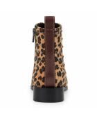Bottines en cuir Jaenza marron