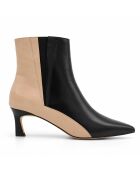 Bottines en cuir Jerezna noires