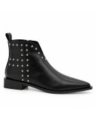 Bottines en cuir Lecceza noires