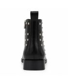 Bottines en cuir Lecceza noires