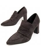 Pumps grigie Mibia