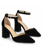 Escarpins en cuir Aranjuezza noirs