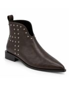 Bottines en cuir Lecceza marron
