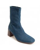 Bottines à talon Buonavitta4 bleues
