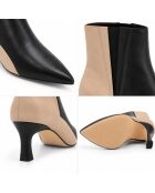 Bottines en cuir Jerezna noires